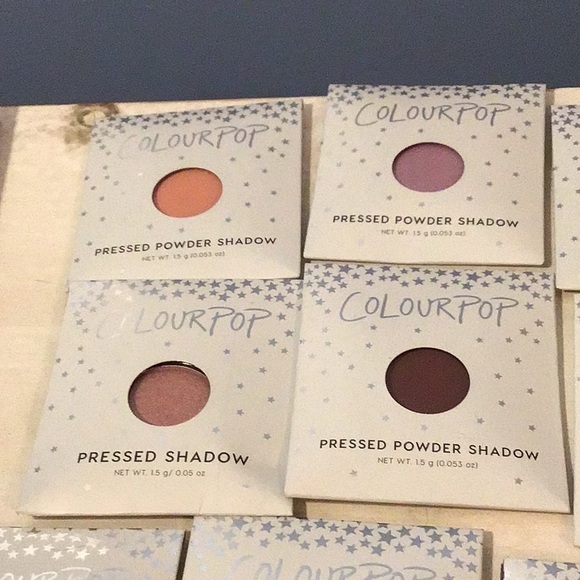 Colourpop Pressed Powder Eye Shadow New In Box lot 22 + Magnetic palette All New - Picture 5 of 9